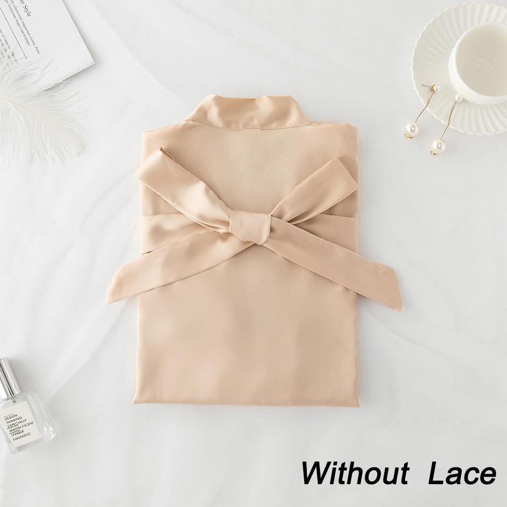 Summer Lace Sleepwear Bride&Bridemaid Wedding Robe Gown Solid Embroidery Kimono Bathrobe Women Casual Home Night Dress M L Xl