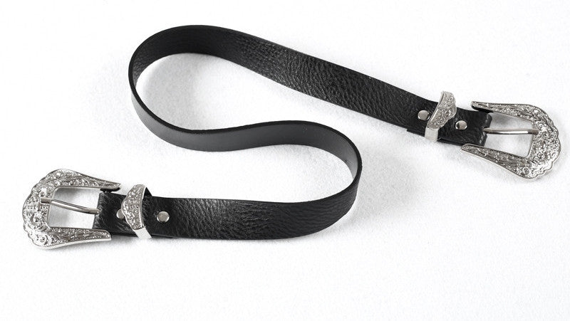 Fashion PU Leather Double Buckle High Quality Waist Vintage Belt