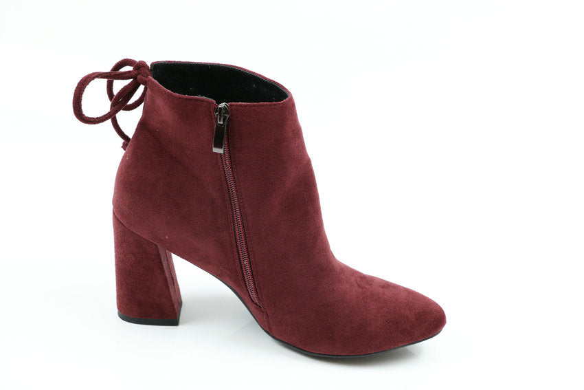 Womens Round Toe Ankle Boots