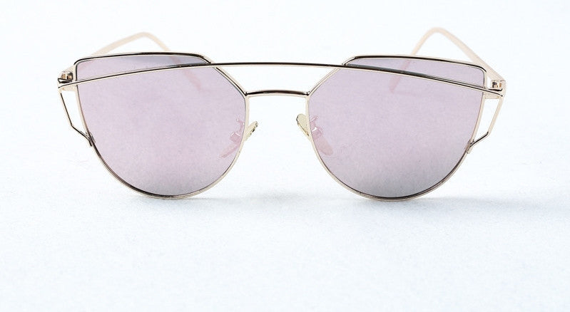 Cat Eye Sunglasses Twin-Beams Photochromic