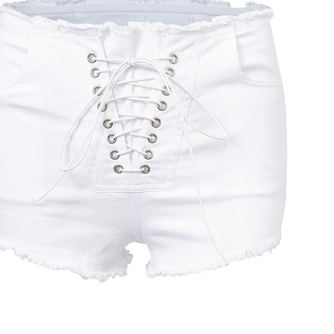 Lace-up Loose Beach Sexy Shorts