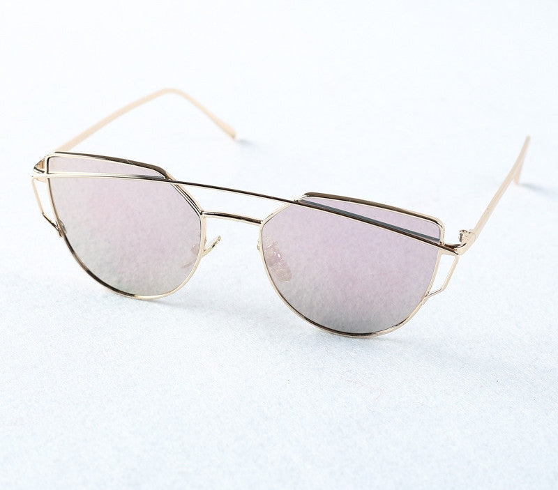 Cat Eye Sunglasses Twin-Beams Photochromic